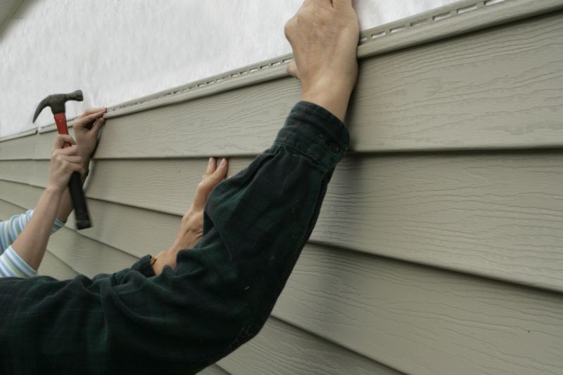 Siding Installation on a Multi-Story Home